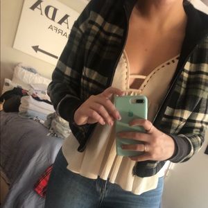 James Perse cropped jacket